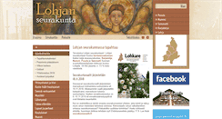 Desktop Screenshot of lohjanseurakunta.fi
